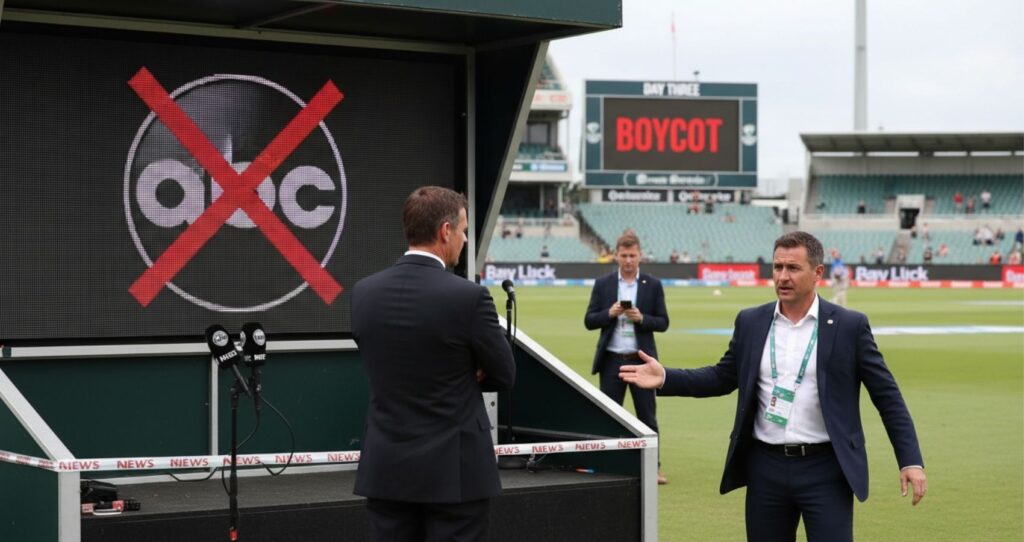 Cricket Australia boycotts ABC