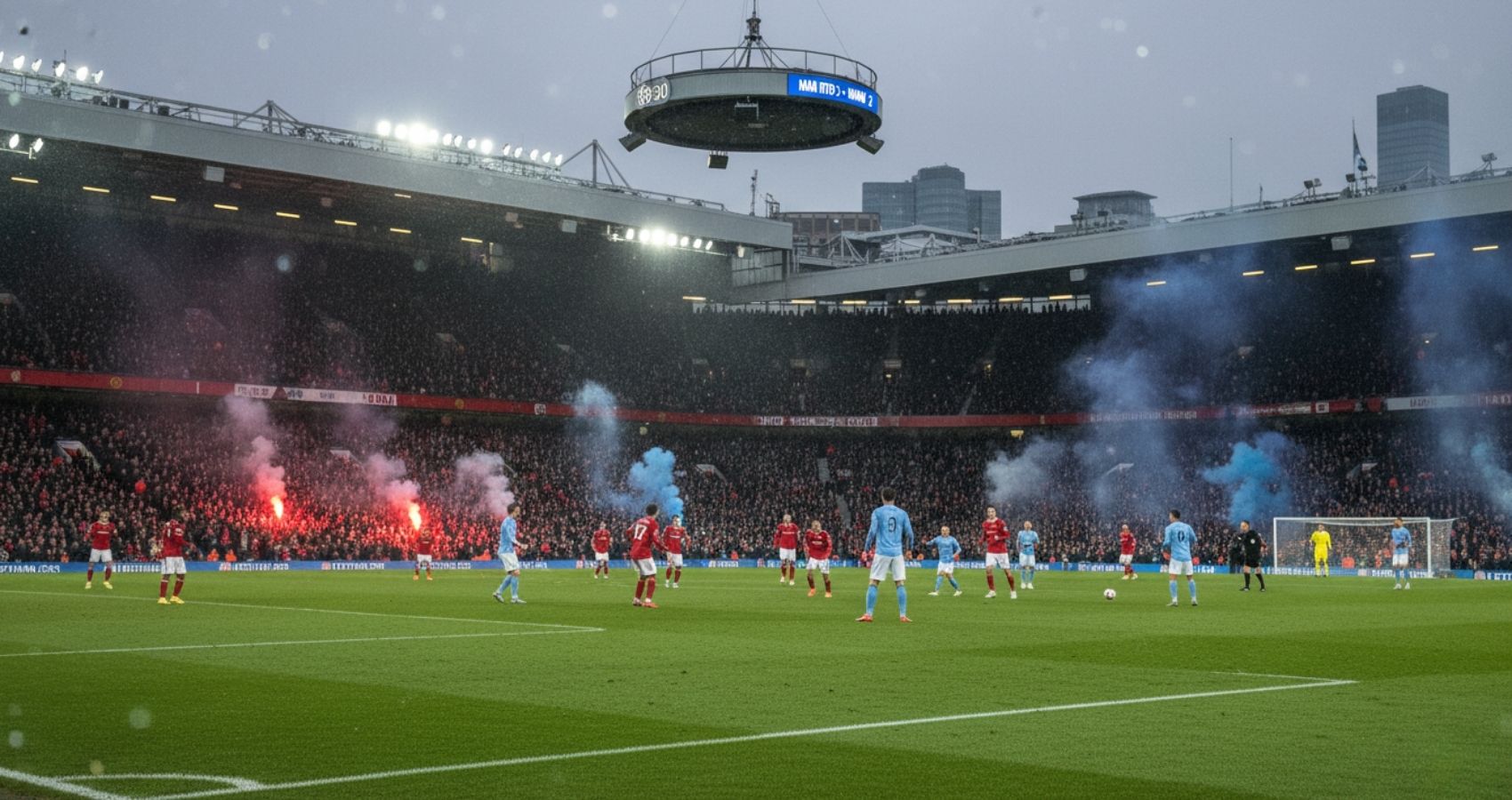 Manchester derby live as Man United face Man City