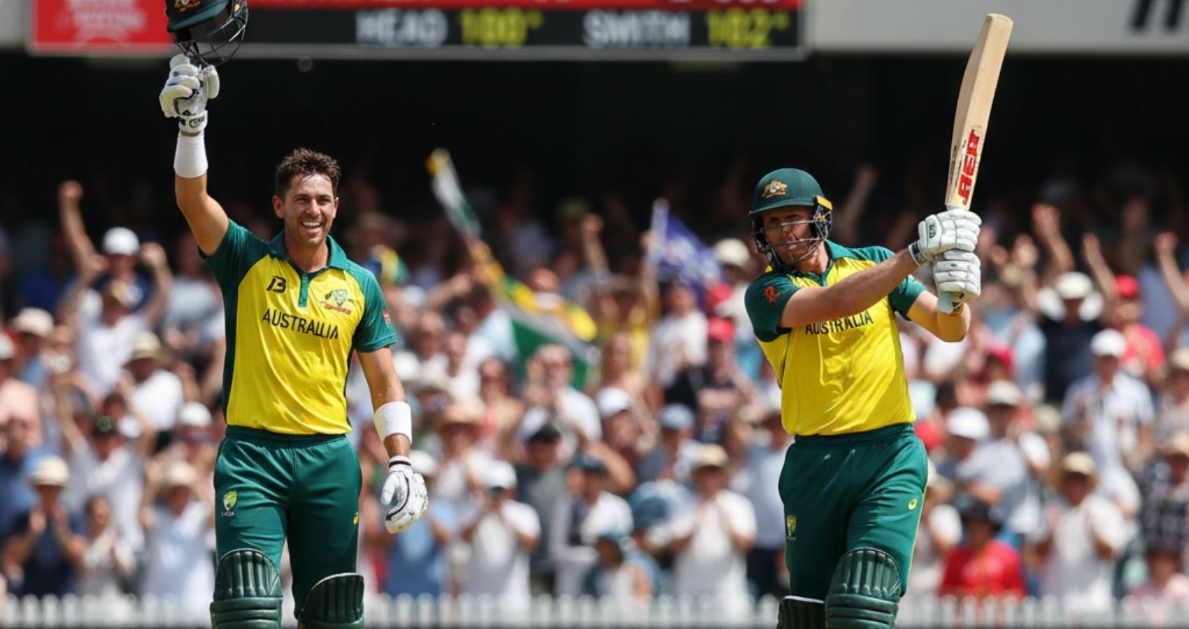 Smith and Head score centuries