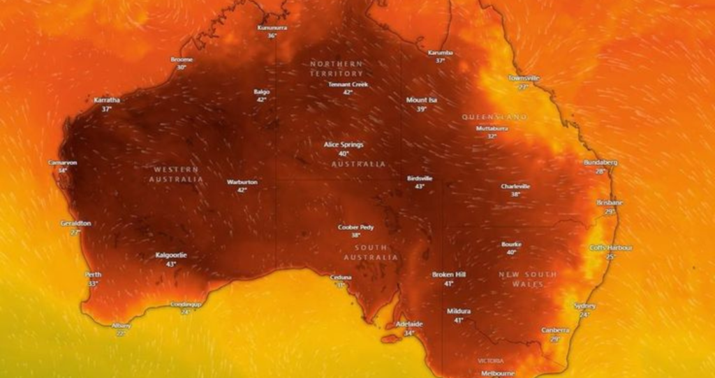 Heatwave to scorch south east for three days as hot air mass sweeps east