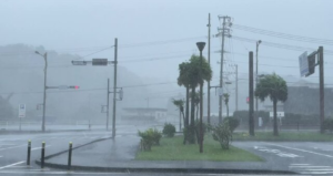 record rain floods Queensland town