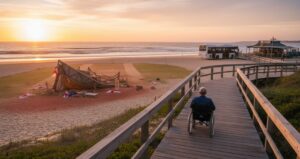 travelling around Australia with a disability has been surprisingly easy