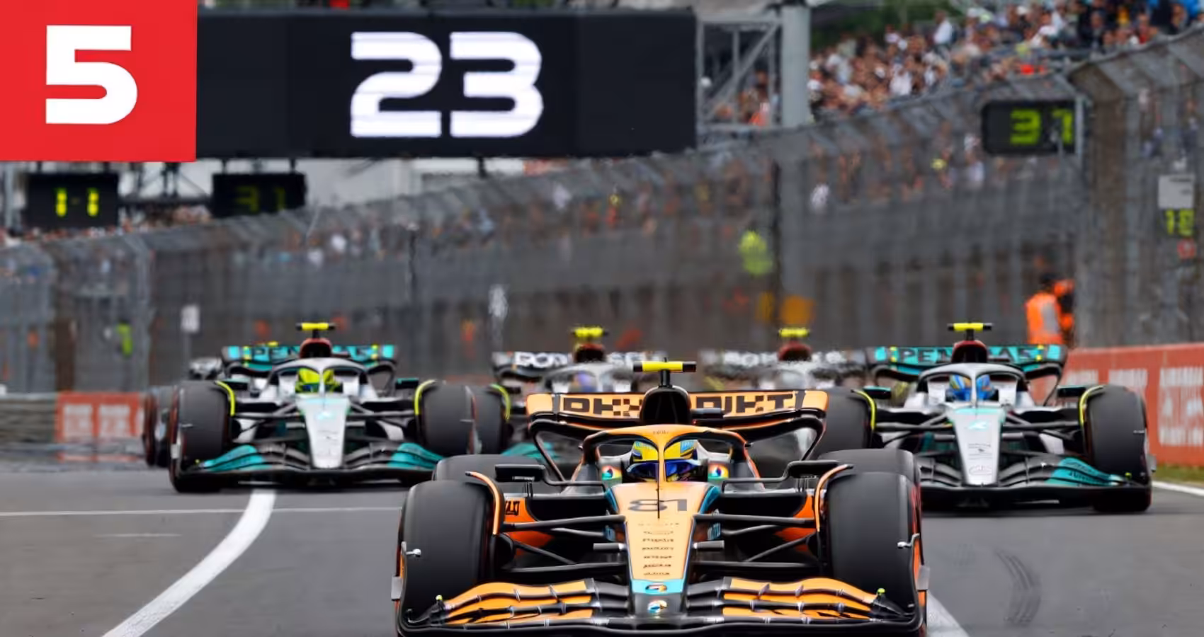 Leclerc left frustrated after Hamilton scrap