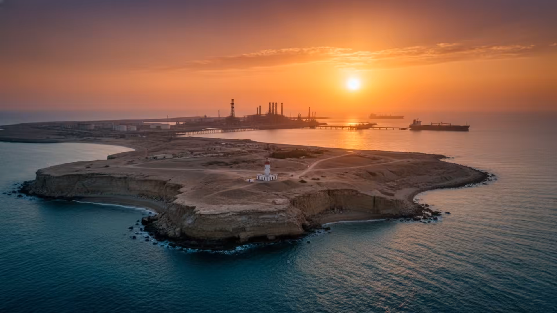 Kharg Island oil facilities